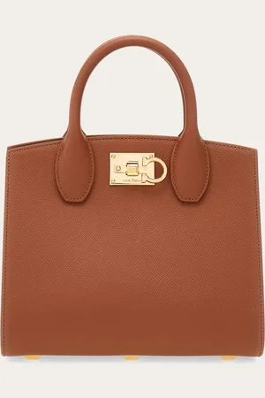 Salvatore Ferragamo Femmes Studio Box bag (S) Brun