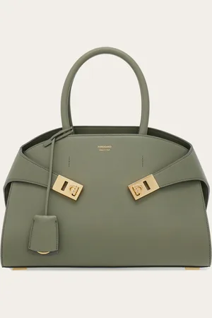 Salvatore Ferragamo Femmes Sac à main Hug (M) Gris