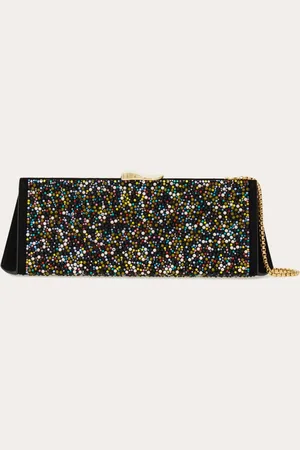 Salvatore Ferragamo Femmes Pochette avec cristaux Multicolore