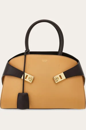 Salvatore Ferragamo Femmes Sac à main Hug bicolore (M)