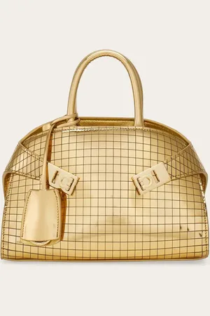 Salvatore Ferragamo Femmes Sac à main Hug (XS) Or
