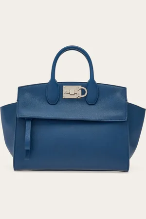 Salvatore Ferragamo Femmes Studio Soft bag (M) Bleu