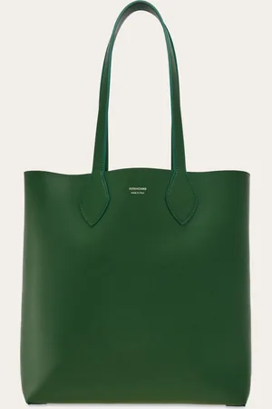 Salvatore Ferragamo Hommes Sac cabas réversible Vert