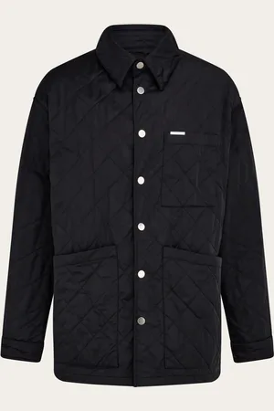 Salvatore Ferragamo Hommes Blouson molletonné Noir