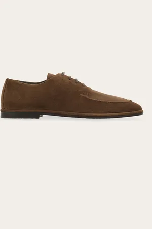 Salvatore Ferragamo Hommes Chaussure Derby Gris Taille 40.5