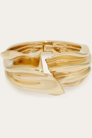Salvatore Ferragamo Femmes Bracelet Drape - Taille L Or