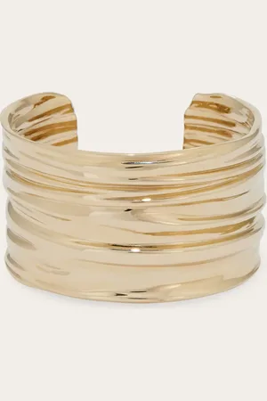 Salvatore Ferragamo Femmes Bracelet drapé - Taille L Or