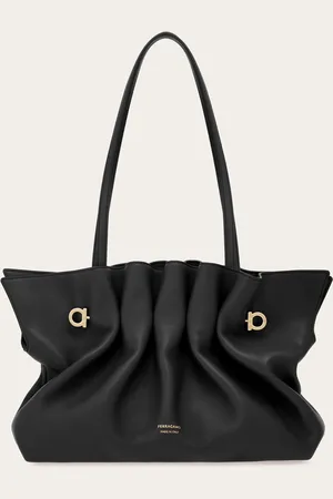 Salvatore Ferragamo Femmes Soft-Bag (M) Noir