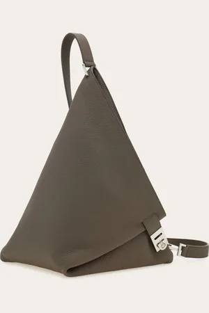 Salvatore Ferragamo Hommes Sac à une bretelle (M) Gris