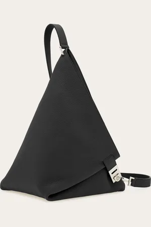Salvatore Ferragamo Hommes Sac à une bretelle (M) Noir