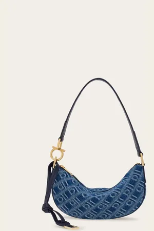 Salvatore Ferragamo Femmes Mini sac Monogram Bleu