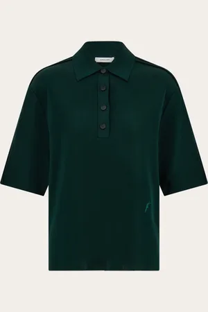 Salvatore Ferragamo Femmes Polo en tricot Vert