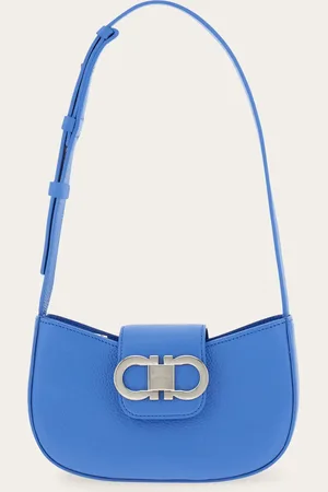 Salvatore Ferragamo Femmes Mini sac Gancini Bleu