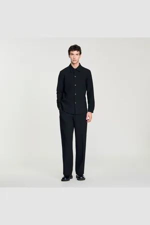 Sandro Chemise en jersey à manches longues