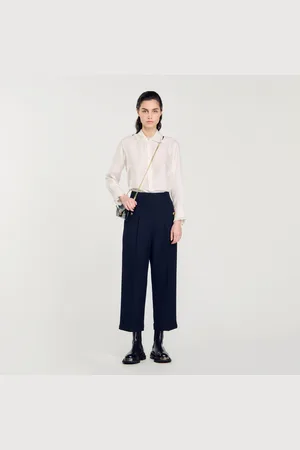 Sandro Pantalon de costume à plis