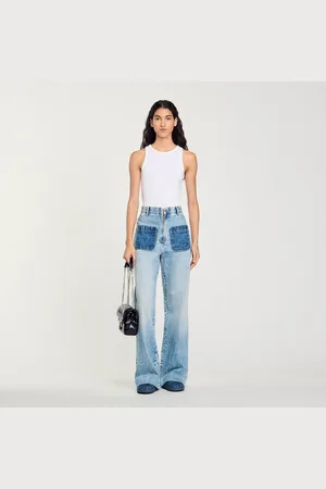 Sandro Jean taille haute