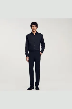 Sandro Chemise ajustée en coton stretch