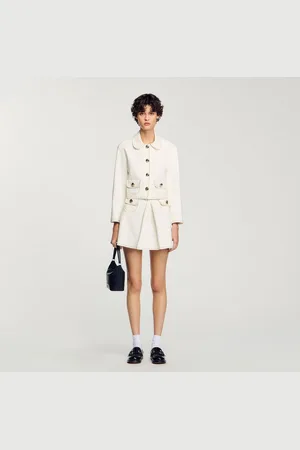 Sandro Veste courte à col claudine
