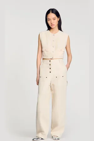 Sandro Veston en tweed fantaisie