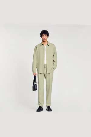 Sandro Chemise en jersey à manches longues