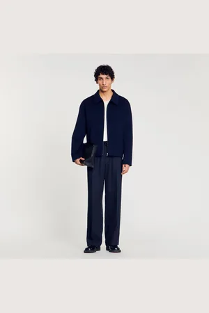 Sandro Blouson en laine double face
