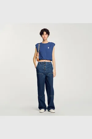 Sandro T-shirt court drapé