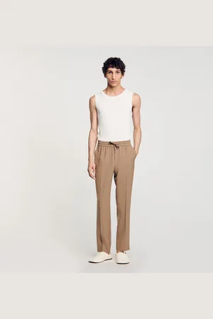 Sandro Pantalon droit élastiqué