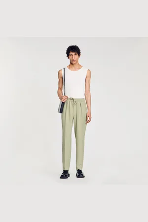 Sandro Pantalon droit élastiqué