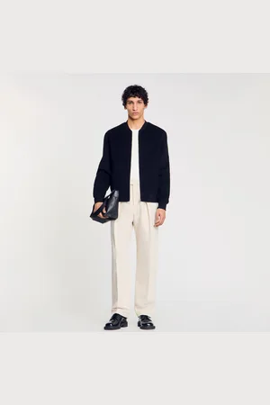 Sandro Blouson en laine double face