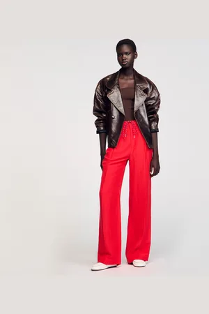 Sandro Pantalon à ceinture cordon