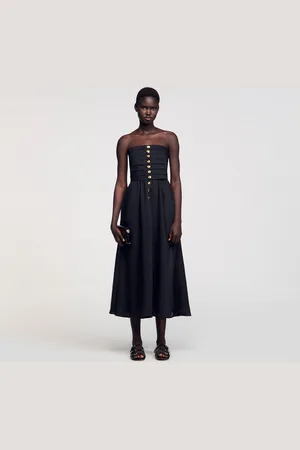 Sandro Robe longue bustier
