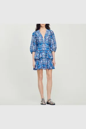 Sandro Robe courte imprimé foulard