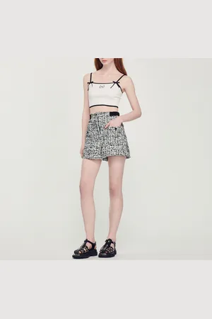 Sandro Short en tweed