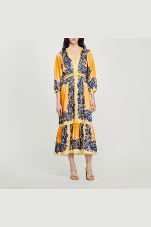Sandro Robe longue imprimée Hawaï