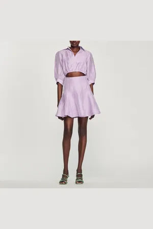 Sandro Robe courte ouverte