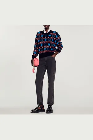Sandro Pull jacquard Smiley