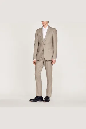 Sandro Veste de costume en flanelle