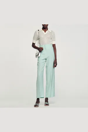 Sandro Pantalon de costume large