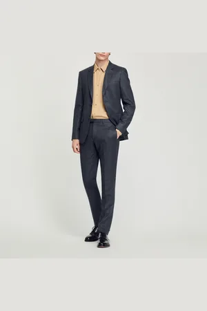 Sandro Pantalon de costume en flanelle
