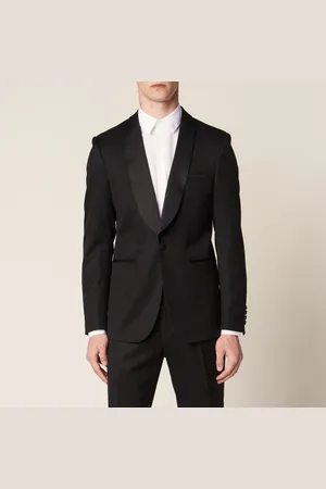 Sandro Veste de smoking en grain de poudre