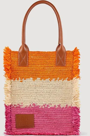Sandro Tote bag en raphia