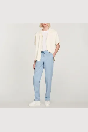 Sandro Pantalon droit élastiqué