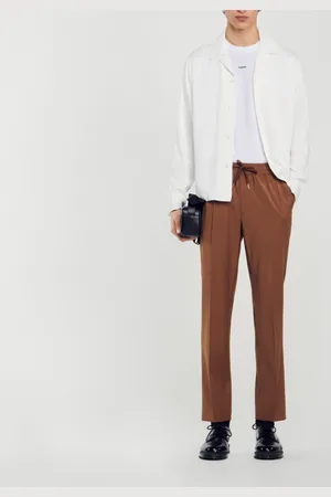 Sandro Pantalon droit élastiqué