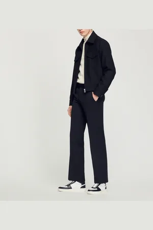 Sandro Pantalon de costume à coupe large