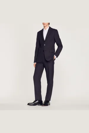 Sandro Veste de costume en laine vierge