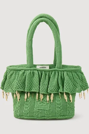 Sandro Sac en crochet à pampilles
