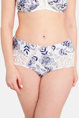 Sans Complexe Shorty Amélie Print Imprimé Feuillage Ruban