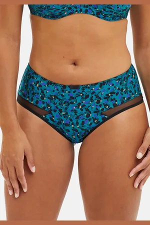 Sans Complexe Shorty Complice Imprimé Floral Émeraude