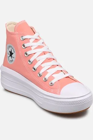 Converse rose pale femme on sale