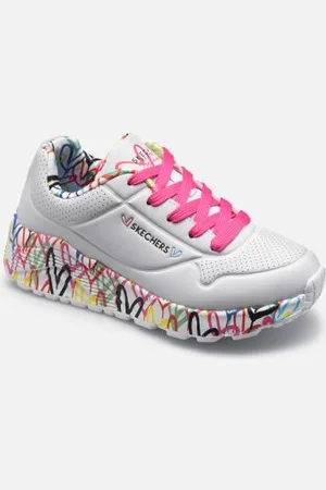Skechers Baskets Uno Lite - Lovely Luv Goldcrown pour Enfant